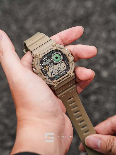 Đồng hồ Nam Chính hãng CASIO WS-1700H-5A - Pin 10 năm