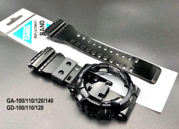 Bộ vỏ Bóng - Đen chữ trắng (GA-110MMC-1A)