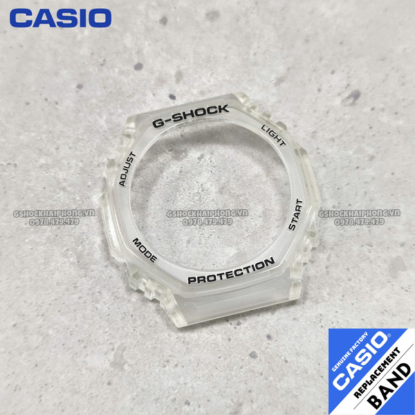 Bộ vỏ chính hãng G-SHOCK GA-2100SKE-7A ( Trong suốt ) 
