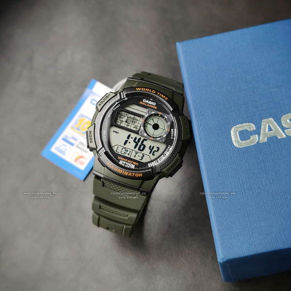 CASIO AE-1000W-3A - QUÀ TẶNG TRỊ GIÁ 100K