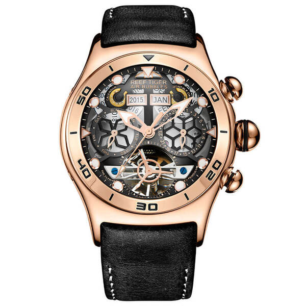 Đồng hồ nam Reef Tiger Air Bubbles RGA703-6