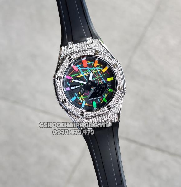 G-SHOCK GA-2100AP - Skyline Hyper Color ( Nạm đá )  