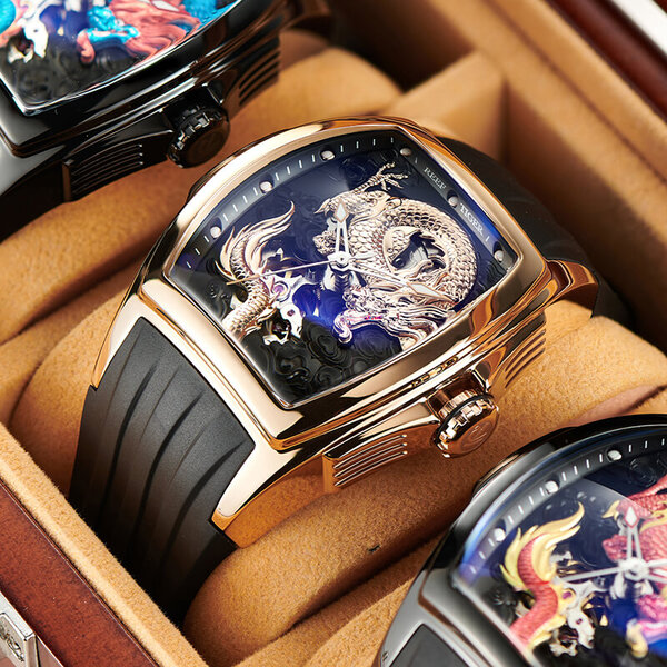 Đồng hồ nam chính hãng Reef Tiger Rồng RGA3061-1