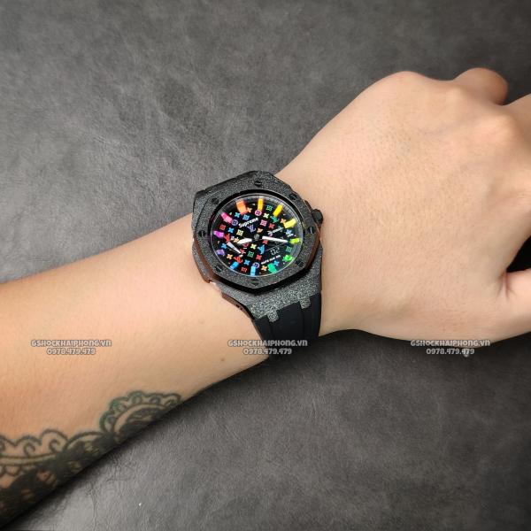 G-SHOCK GA-2100AP - HYPER BLACKFROST X LV X SUPREME 