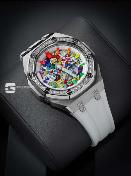 G-SHOCK  GA-2100AP - THE HYPER COLOR X KAIKAIKIKI X METAL CZ CASE