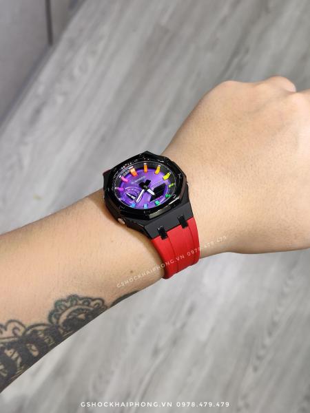 G-SHOCK GA-2100AP - LAYERS HYPER COLOR DIAL