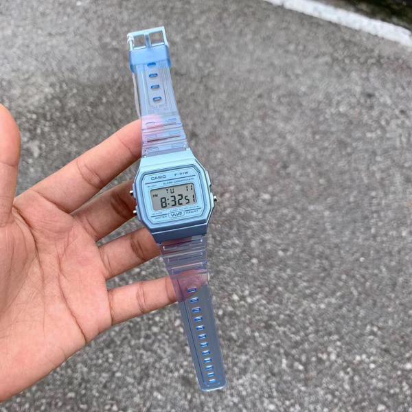 Đồng hồ Nam Chính hãng CASIO F-91WS-2D- Pin 10 năm