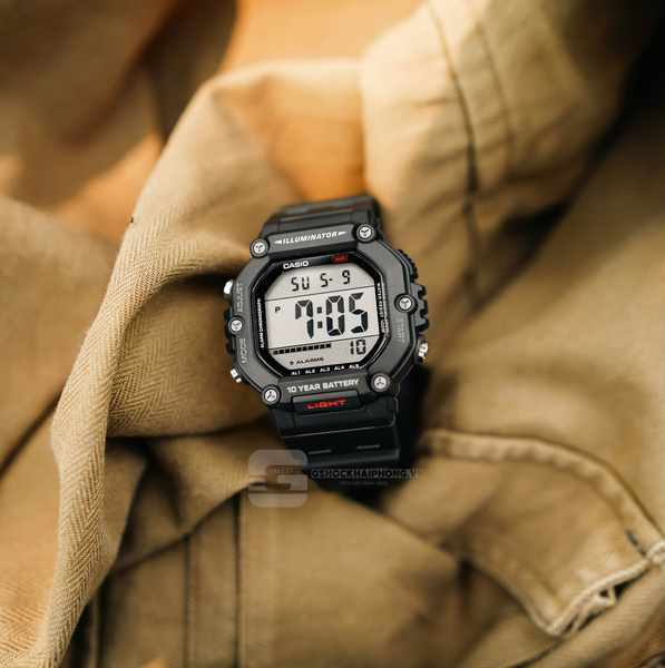 Đồng Hồ Nam Chính hãng Casio AE-1600H-1A - Pin 10 năm