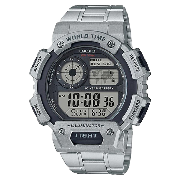 Đồng hồ Nam Chính hãng CASIO AE-1400WHD-1AVDF - Pin 10 năm