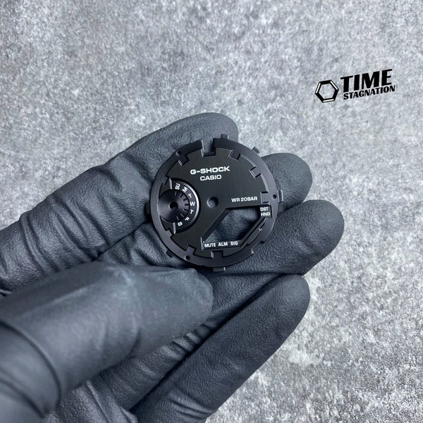 Mặt Dial Thép Phay Đen