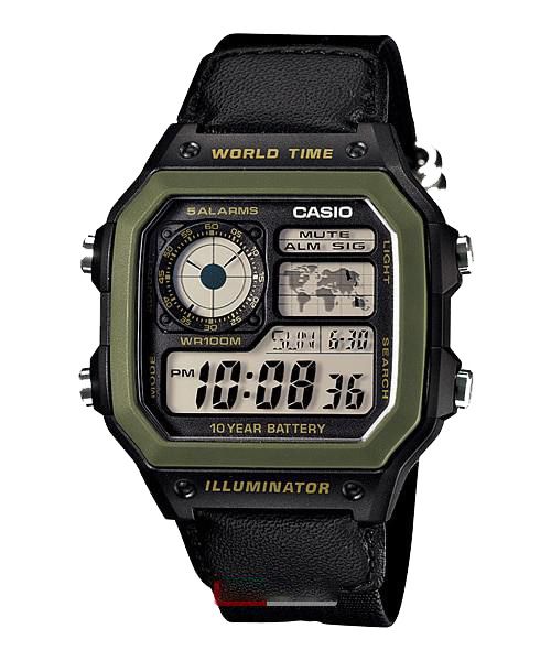 CASIO AE-1200WHB-1B - QUÀ TẶNG TRỊ GIÁ 300K