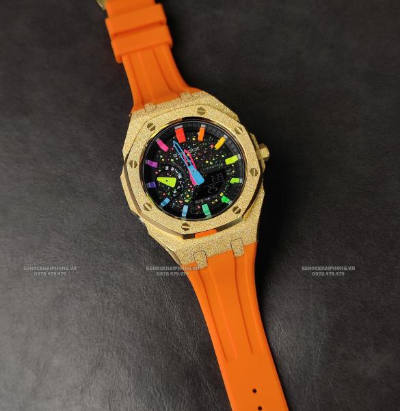 G-SHOCK GA-2100AP - GOLD STARDUST X HYPER COLOR EDITION