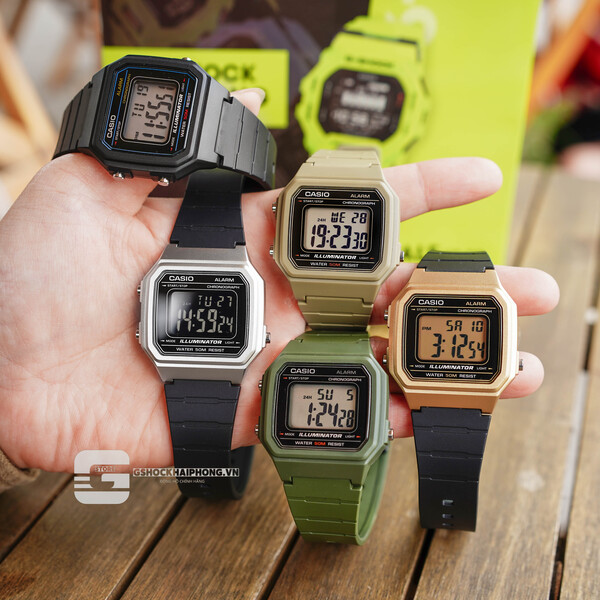  CASIO W-217HM-9A -  QUÀ TẶNG TRỊ GIÁ 200K