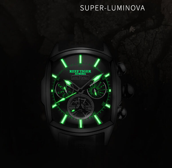 Đồng hồ nam Reef Tiger Aurora Series Tank RGA3069-5