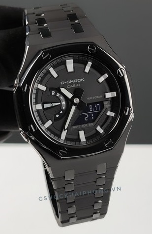 G-SHOCK GA-2100AP - Layers - Black & White Metal