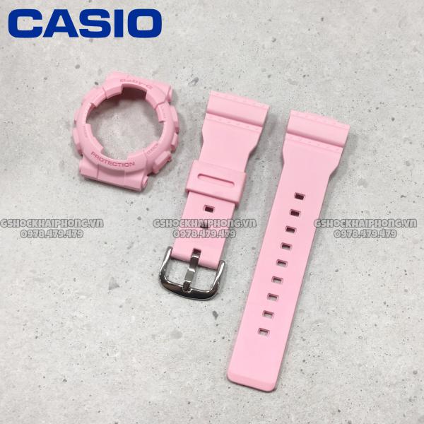 Bộ vỏ chính hãng Baby-G BA-110-4A1 ( màu hồng ) - Lắp vừa BA-130