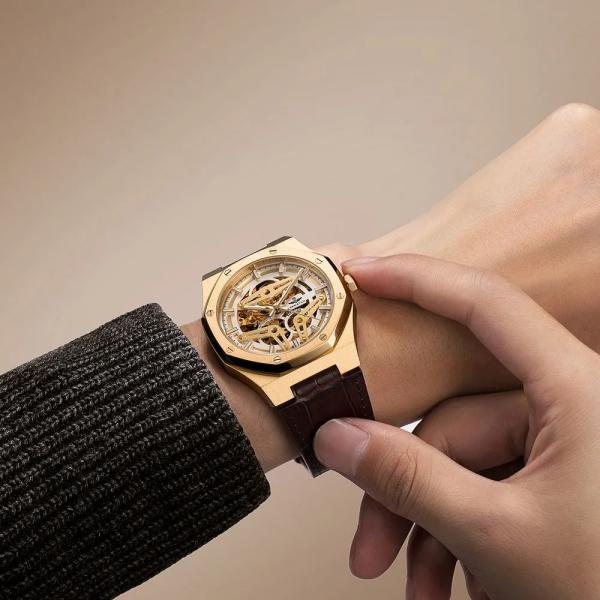 Đồng Hồ Nam Chính Hãng SRWATCH Skeleton SG19191.4602