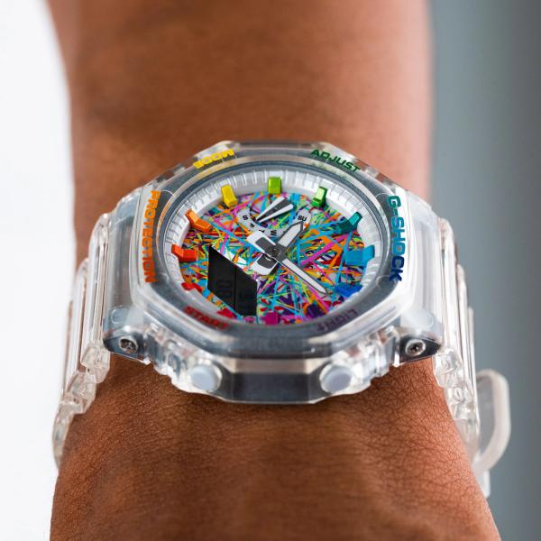 Đồng hồ Nữ Chính hãng G-SHOCK GMA-S2100SK-7A - SKYLINE HYPER