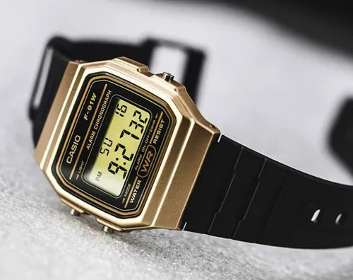 Đồng hồ Nam Chính hãng CASIO F-91WM-9A - Pin 10 năm