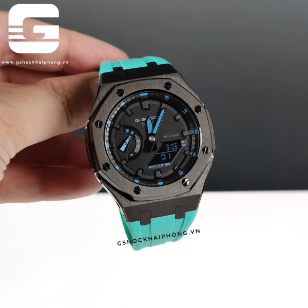 G-SHOCK GA-2100AP- Metal Black Tiffany