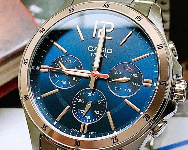 CASIO MTP-1374D-2A2  - QUÀ TẶNG TRỊ GIÁ 600K