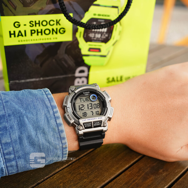 Đồng hồ Nam Chính hãng CASIO WS-2100H-1A2 - Pin 10 năm