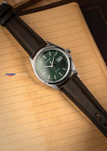 CASIO MTP-B180D-3A (bao gồm dây da và dây thép)
