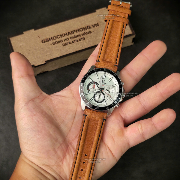 Dây da Bò Gân - Màu Nâu - Size 20/22mm