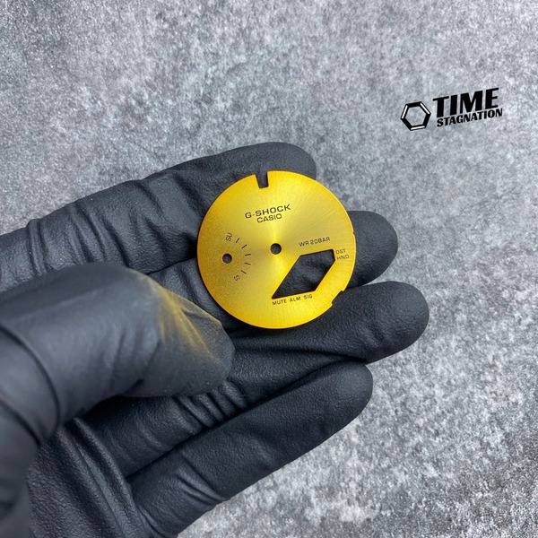 Mặt Dial Thép Bóng Vàng