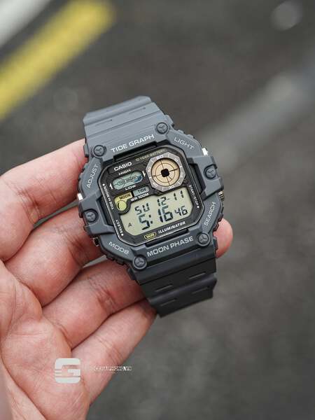 Đồng hồ Nam Chính hãng CASIO WS-1700H-8A - Pin 10 năm