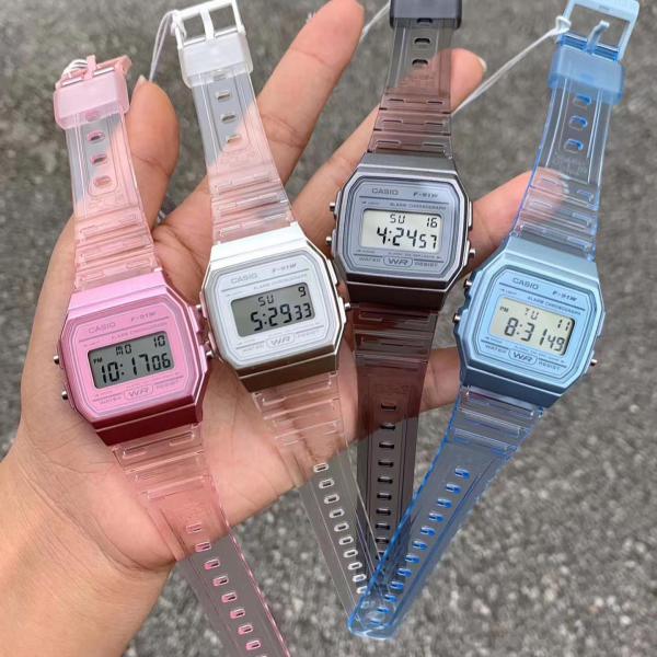 Đồng hồ Nam Chính hãng CASIO F-91WS-2D- Pin 10 năm