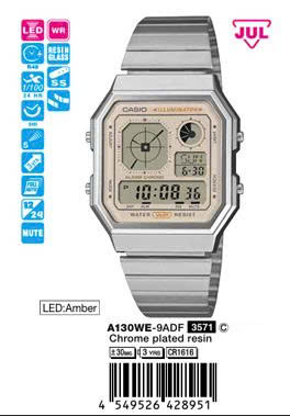 CASIO A130WE-9A
