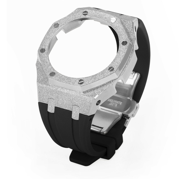 Bộ vỏ GA-2100AP Phun cát Bạc - Dây Cao Su ( Kích vào sp chọn màu dây )