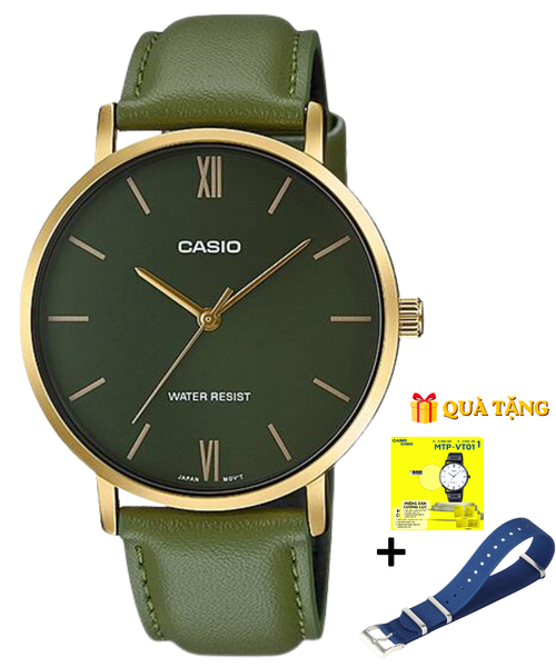 CASIO MTP-VT01GL-3B - QUÀ TẶNG TRỊ GIÁ 600K