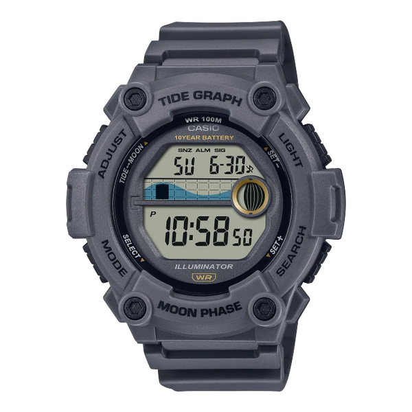 Đồng hồ Nam Chính hãng CASIO WS-1300H-8A-Pin 10 năm