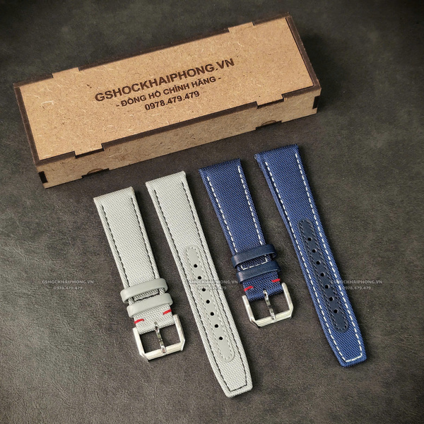 Dây vải nilon cao cấp - size 20mm/ 21mm/ 22mm