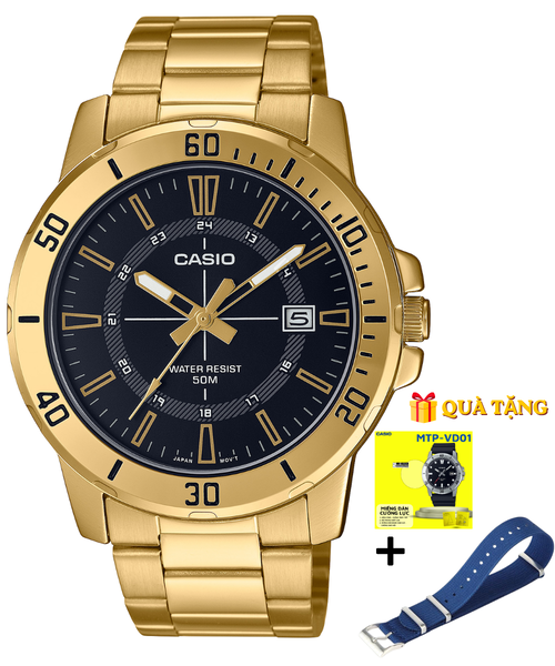 CASIO MTP-VD01G-1C  - QUÀ TẶNG TRỊ GIÁ 600K