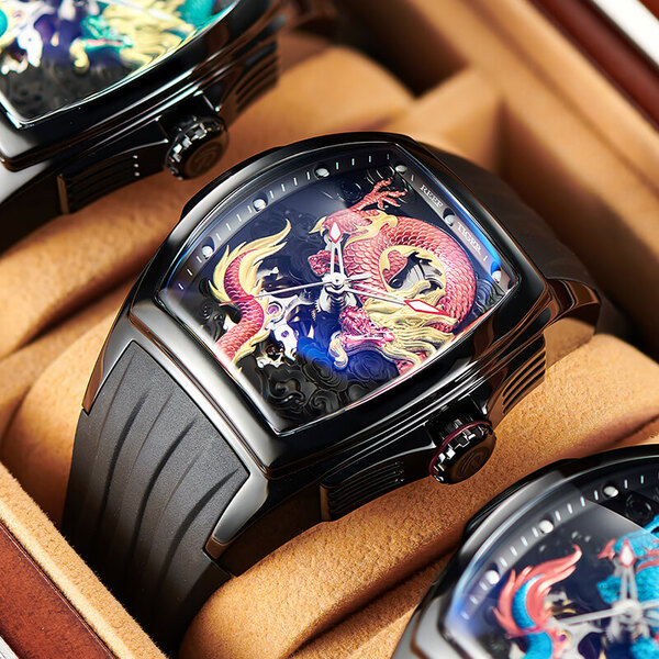 Đồng hồ nam chính hãng Reef Tiger Rồng RGA3061-3