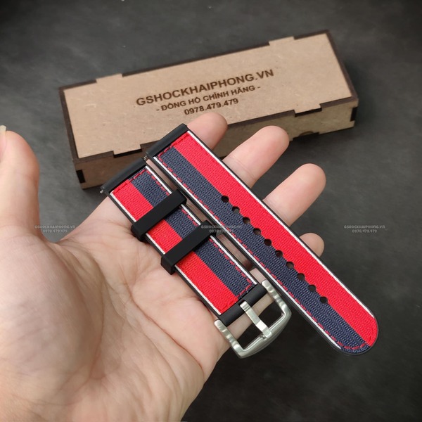 Dây cao su bọc vải Nilon ( Canvas ) - Không thấm nước - Siêu bền - Màu 05