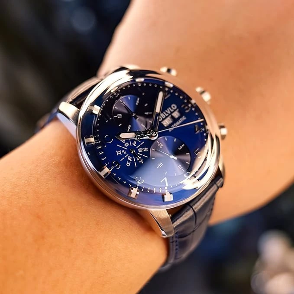 ĐỒNG HỒ NAM CHÍNH HÃNG OVLVLO IM-MUT XANH NƯỚC BIỂN