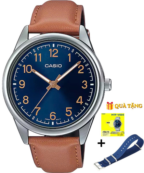 CASIO MTP-V005L-2B4 - QUÀ TẶNG TRỊ GIÁ 600k