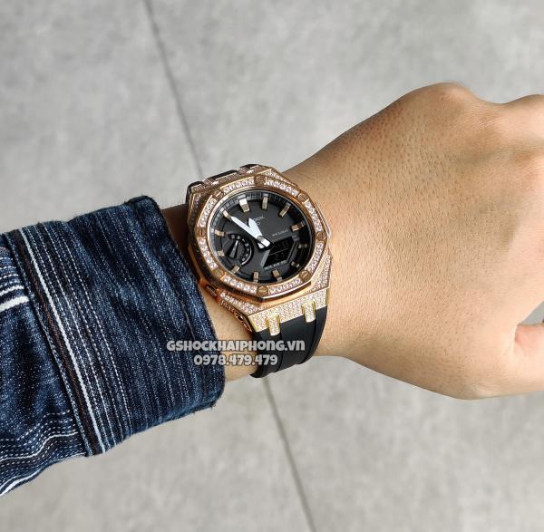 G-SHOCK GA-2100AP - ROSE GOLD ELEMENT 