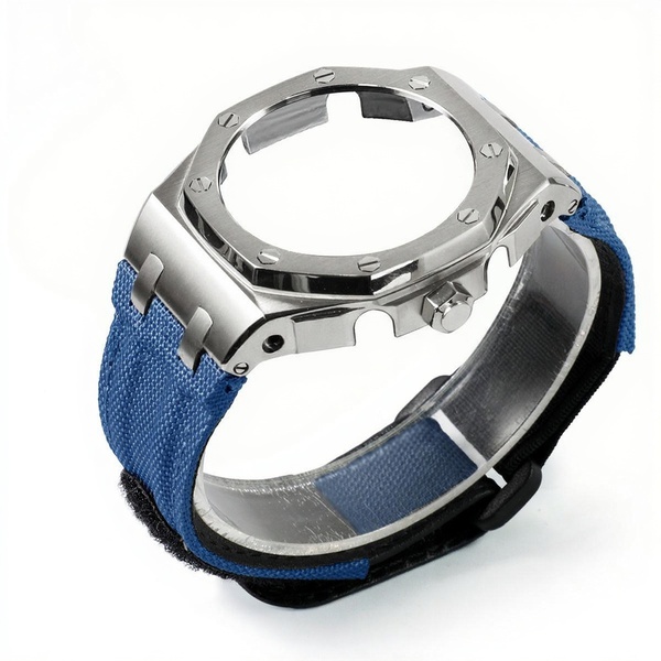 Bộ Vỏ GA-2100AP gen 4 ( có núm) Silver - Dây Velcro