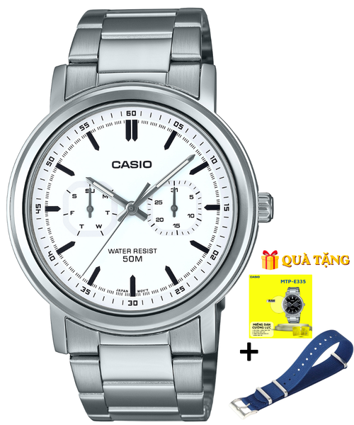 CASIO MTP-E335D-7E  - QUÀ TẶNG TRỊ GIÁ 600K