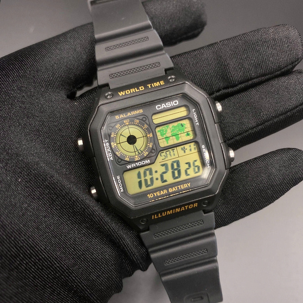 CASIO AE-1200WH-1B -  QUÀ TẶNG TRỊ GIÁ 200K