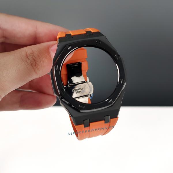 Bộ vỏ GA-2100 AP - Layers - Mặt đen dây cao su cam