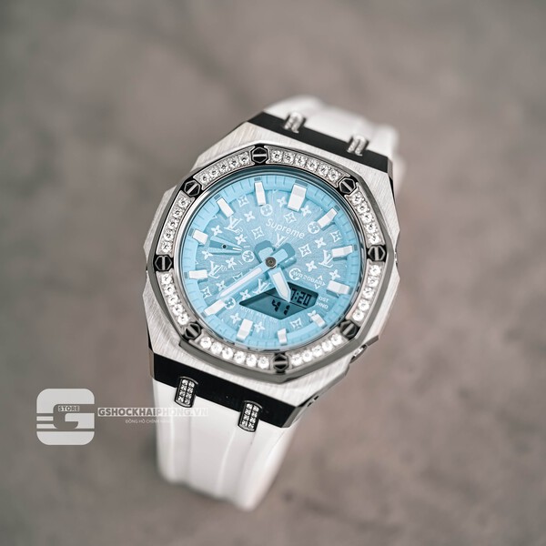 G-SHOCK GA-2100AP - ICE BLUE X LV - SUPERME