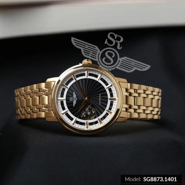 Đồng Hồ Nam Chính Hãng SRWATCH Automatic Open Heart SG8873.1401