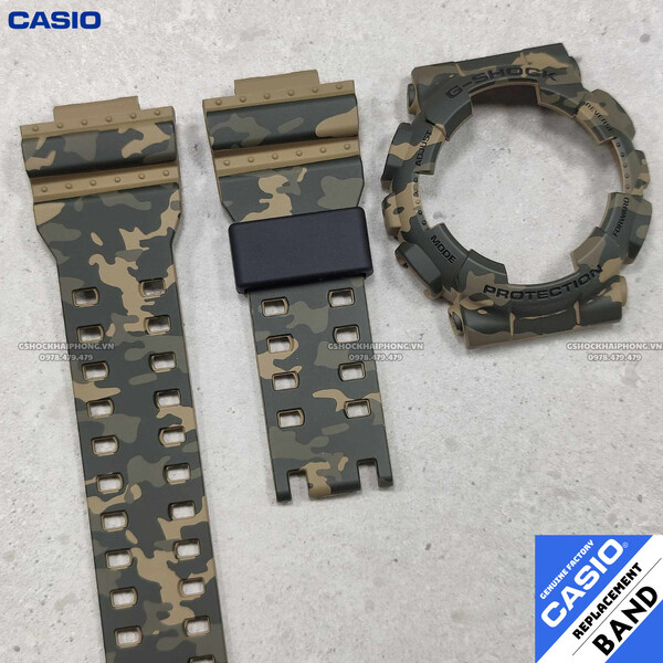 Bộ vỏ chính hãng G-SHOCK GA-100CM-5A - ( Lắp vừa GA-100/GA-110/GA-120/GA-140 )