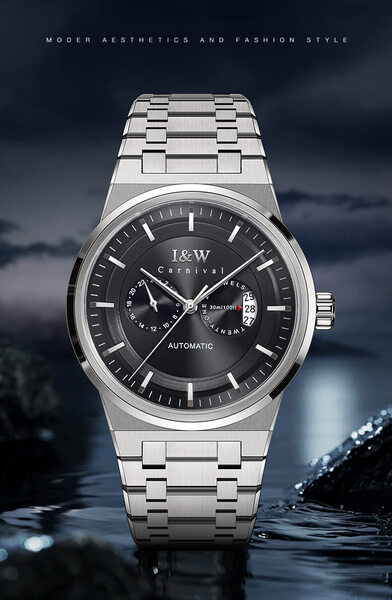 Đồng hồ nam chính hãng IW CARNIVAL IW55870G-3